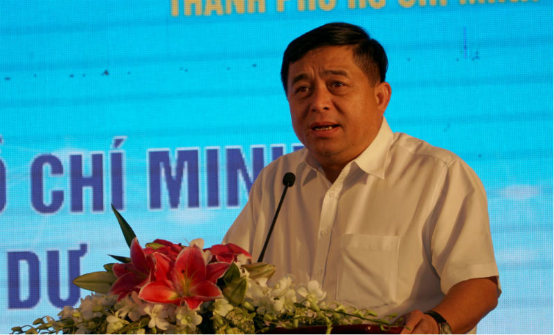 Bộ trưởng Bộ Kế hoạch Đầu tư Nguyễn Chí Dũng - Ảnh Văn Châu