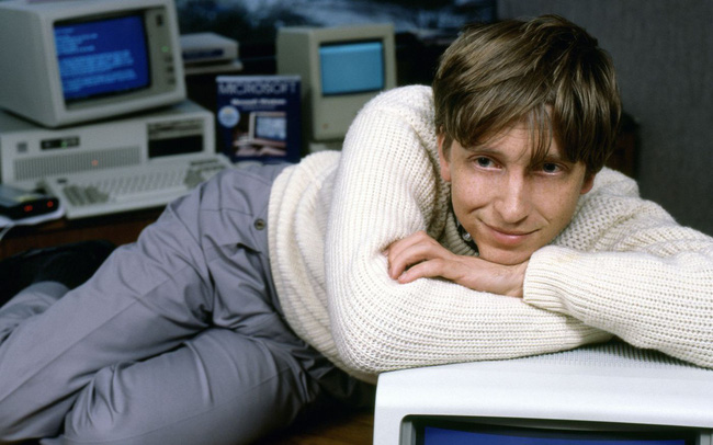 Bill Gates hồi trẻ