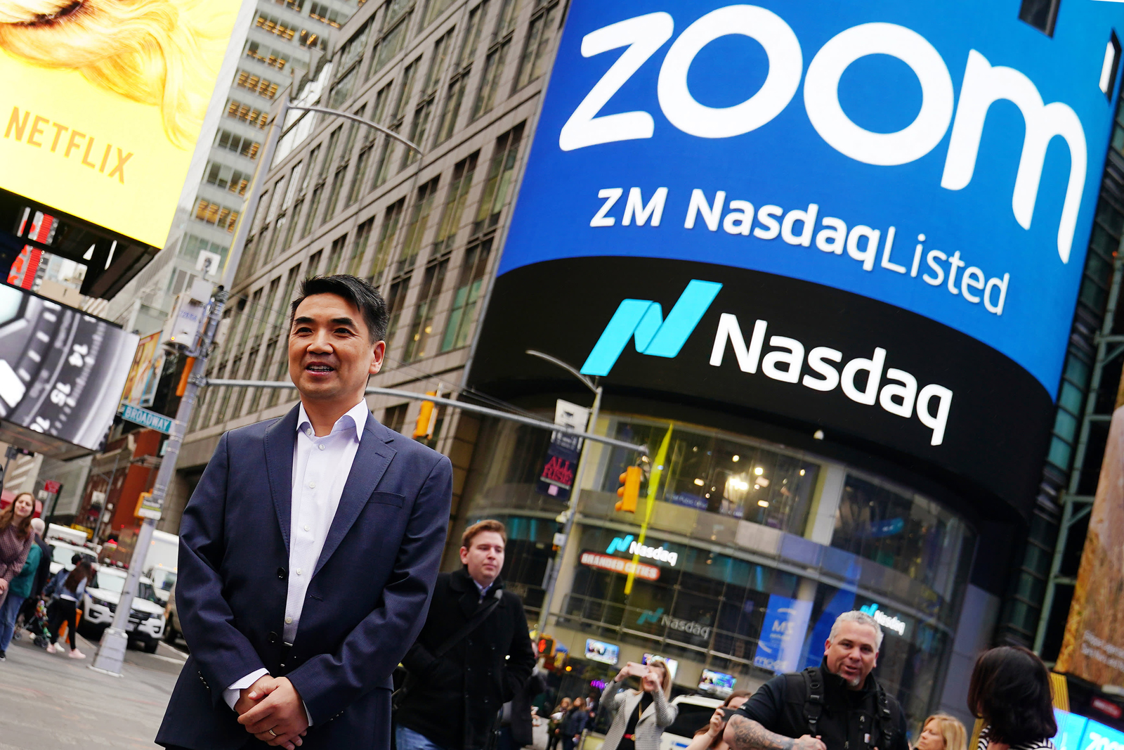  Eric Yuan, nhà sáng lập kiêm CEO người Mỹ gốc Trung Quốc của Zoom.