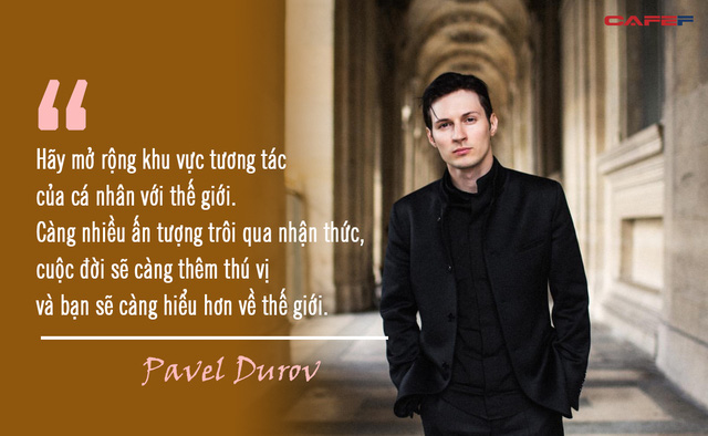  Tỷ phú Pavel Durov là một ngôi sao công nghệ đầy cá tính với quan điểm sống, làm việc và kinh doanh độc đáo. Dù ứng dụng Telegram do anh sáng lập có hơn 500 triệu người dùng mỗi tháng, nhưng đến nay anh vẫn đang duy trì nó bằng tiền túi của mình.