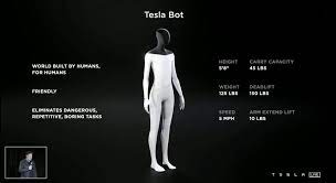 Robot của Tesla được Elon Musk giới thiệu trong sự kiện Ngày AI hôm 19/8.